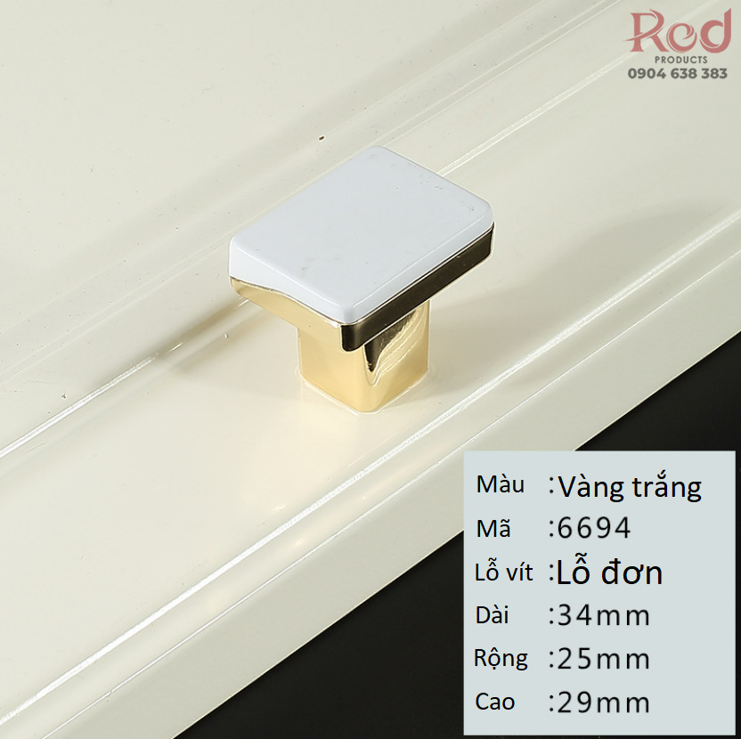 Tay nắm tủ áo hiện đại hai màu trắng vàng WXH9964 7