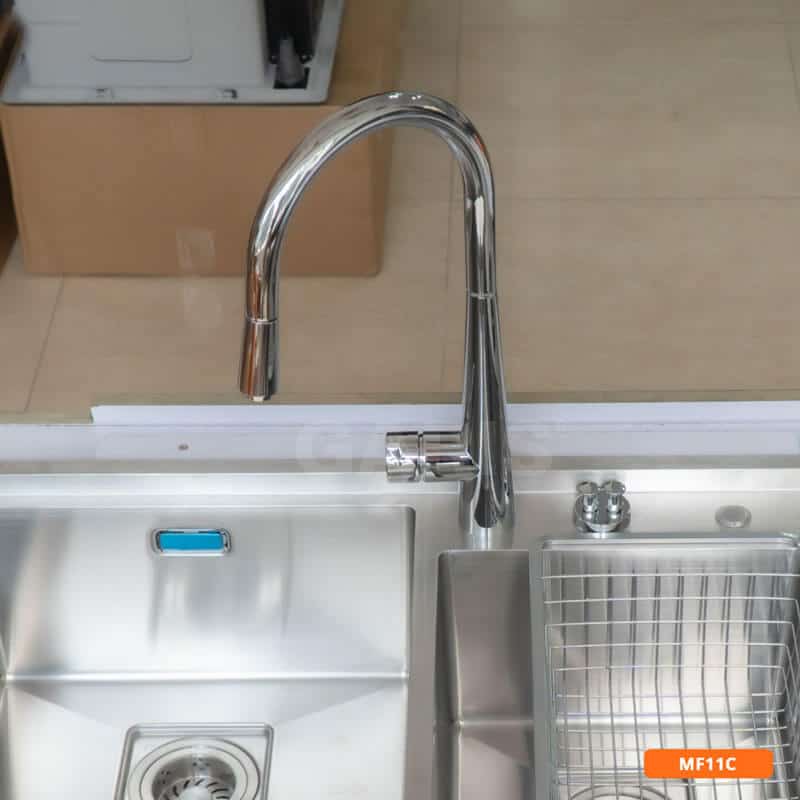 Ngăn kéo đựng đồ có chia ô đều làm bằng nhôm bọc da Garis GW08R 8