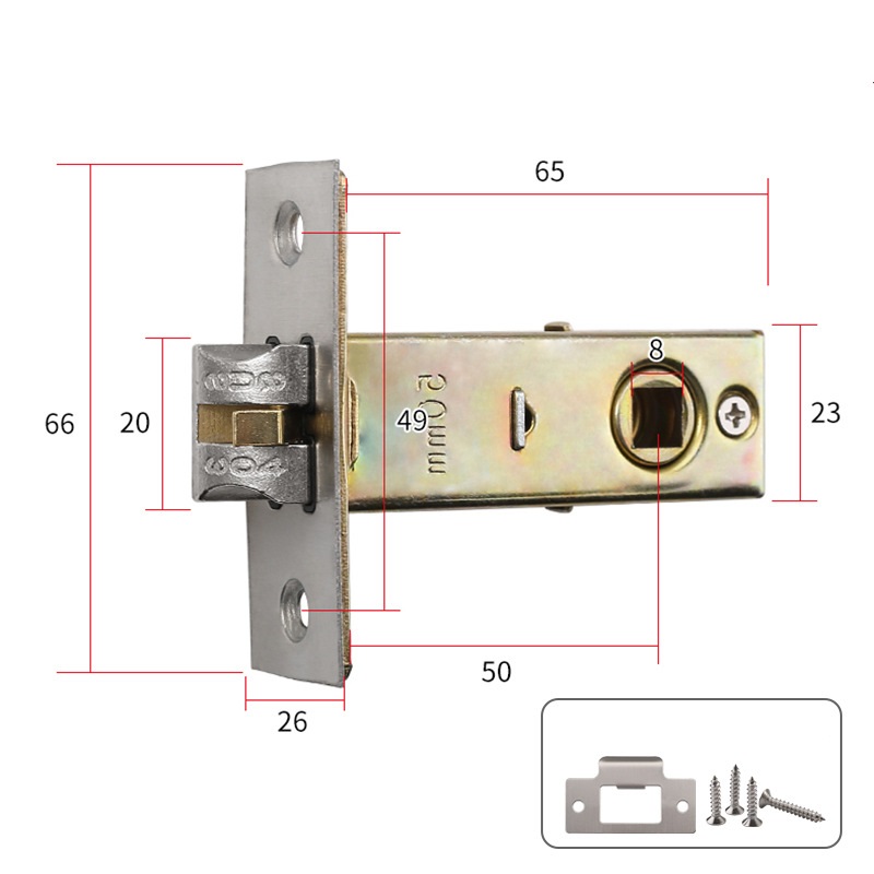 Ruột khóa cho tay nắm tròn FILT0254