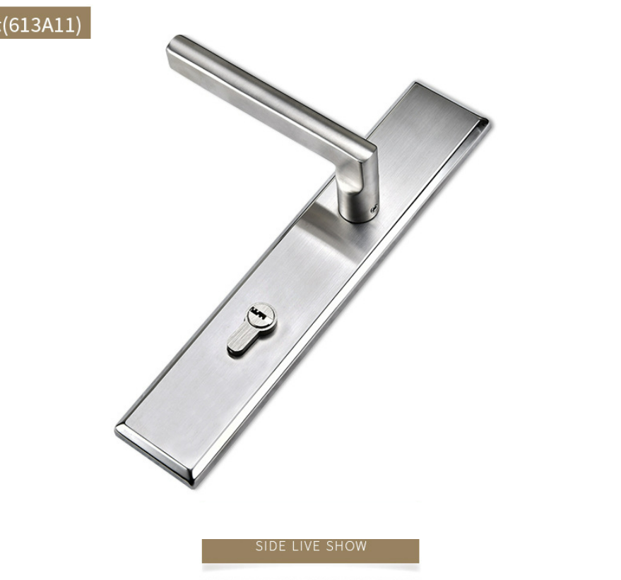 Ổ khóa cửa phòng ngủ Inox 304 cao cấp FG-613 5