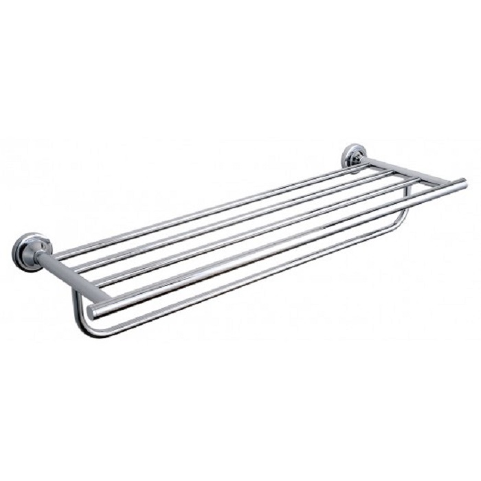 Giá treo khăn phòng tắm inox 2 tầng cao cấp Inax KF-415VA