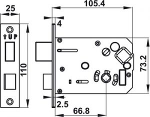 Khóa thẻ từ HAFELE EL7500TC 3