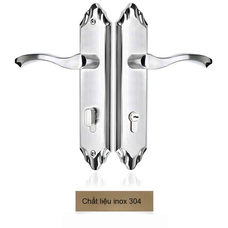 Khoá cửa gỗ bằng inox cao cấp phong cách Châu Âu FG-606A01 10