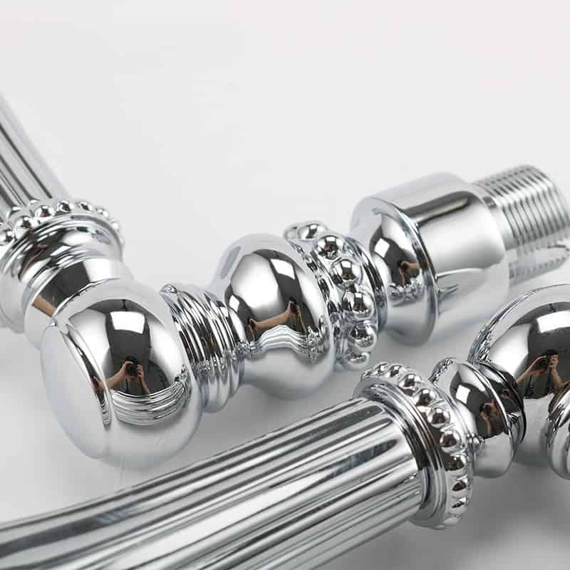 Khóa cửa phòng Italy đồng mạ chrome OVLI 09888 16