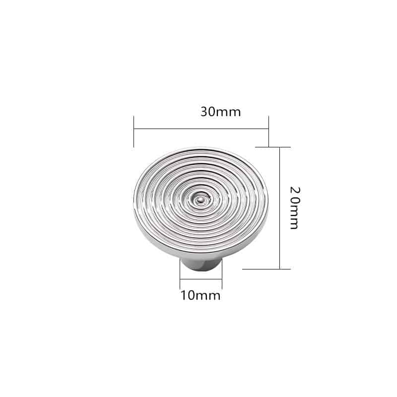 Núm tay nắm tròn hiện đại tối giản nhiều màu PA2472-A 12