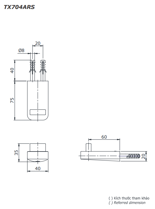 Móc treo quần áo gắn tường TOTO TX704ARS 3