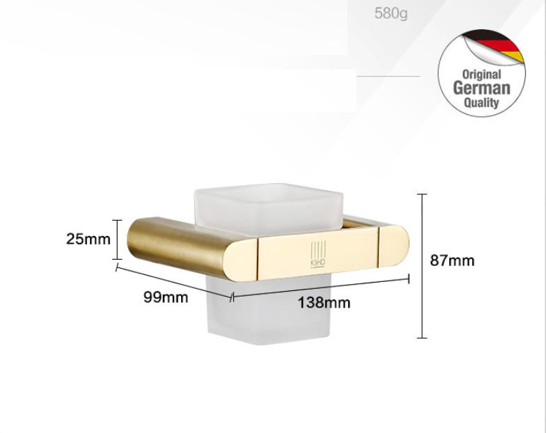 Kệ để ly phòng tắm vệ sinh German Durad DL1010J 7