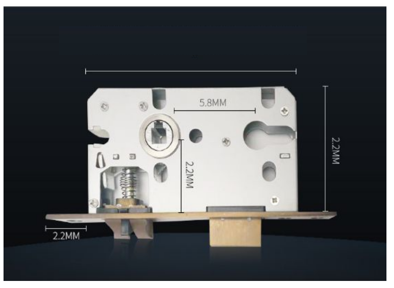 Khóa cửa tay gạt cửa chính cửa đi cổ điển CA05-201 9