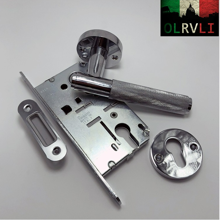 Khóa cửa phòng bằng đồng khía Italia OVLI 308-191 13