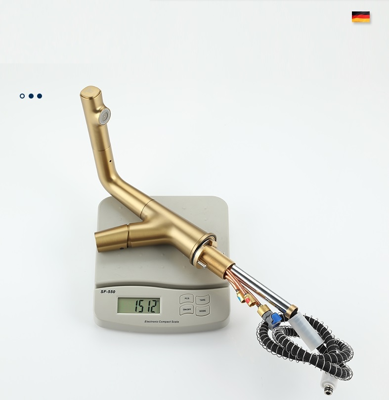 Vòi nước cảm ứng đồng thau German Dura DL8818S 7