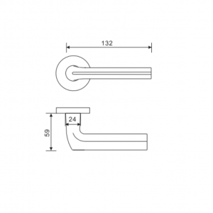 Tay nắm gạt đặc Imundex 73717979 2