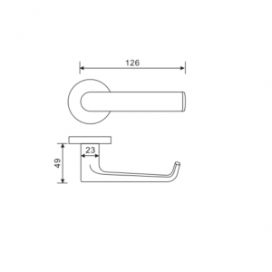 Tay nắm gạt đặc Imundex 73717987 2