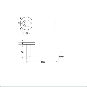 Tay nắm gạt đặc Imundex 73717994 2