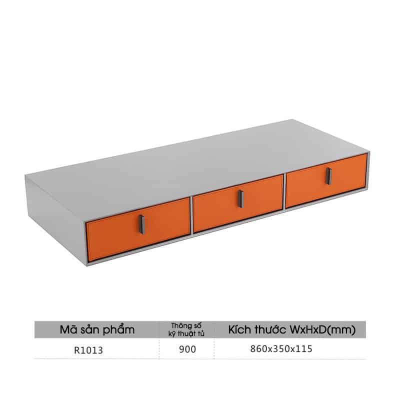 Hộc đựng quần áo trang sức phụ kiện bằng da HCR1013 19