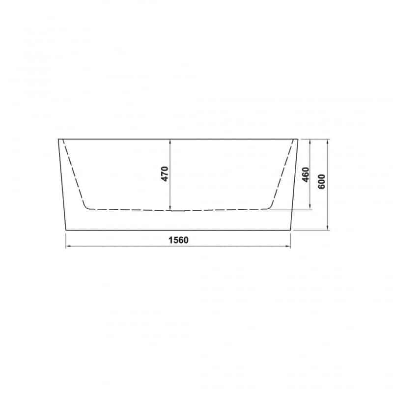 Bồn tắm Nagoya hình bầu dục 1700 Hafele 588.99.620 10