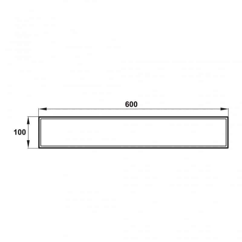 Thoát sàn inox 600 hiện đại Hafele 485.61.235 5