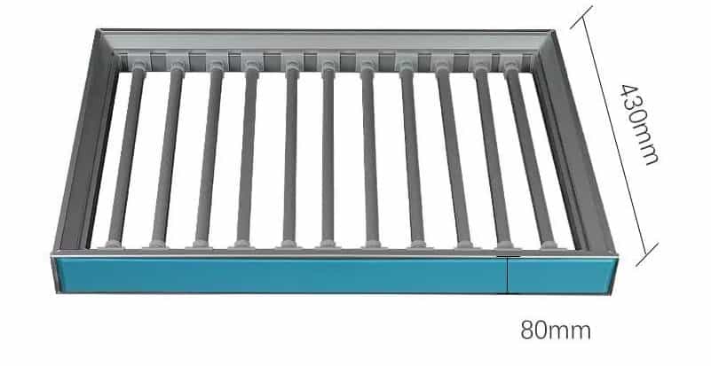 Giá treo quần ống lồng giảm chấn màu xanh RB1556B 6