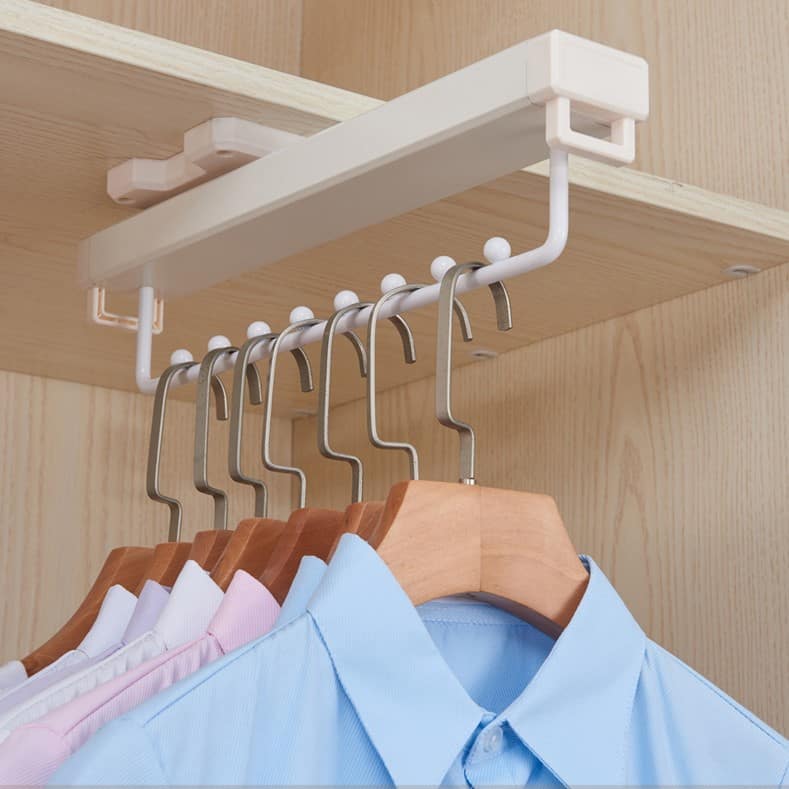 Móc treo quần áo ray trượt âm tủ HL8277B 6