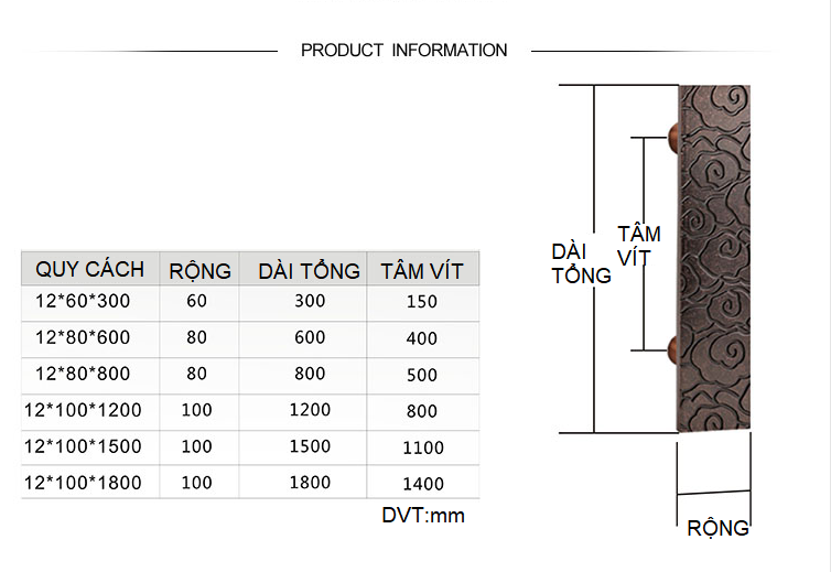 Tay nắm cửa đi cao cấp cho biệt thự khách sạn SX261 8