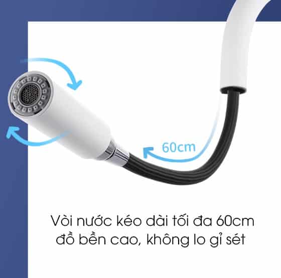 Vòi nước nóng lạnh cảm ứng kỹ thuật số DL6080 8